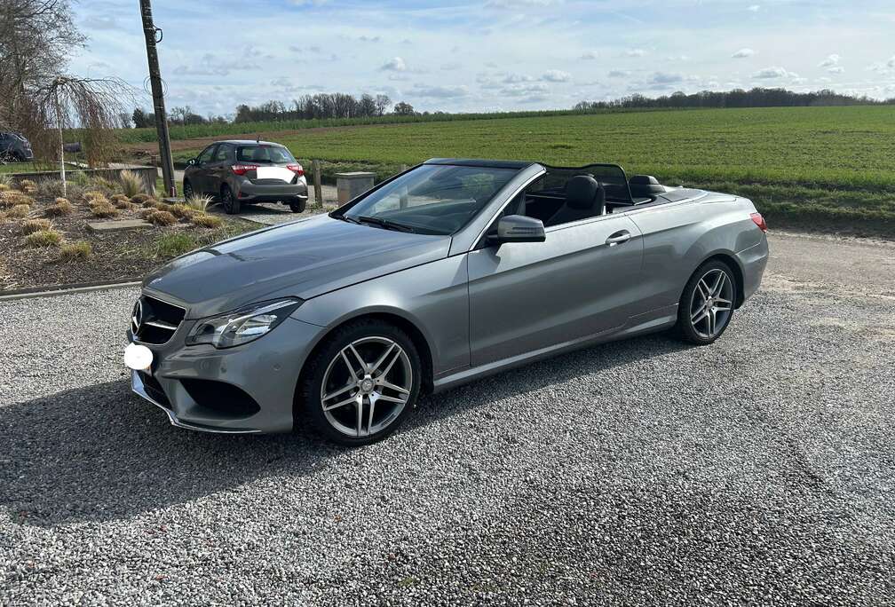 Mercedes-Benz Cabriolet E350 BlueTEC   3,0L V6 diesel  AMG line