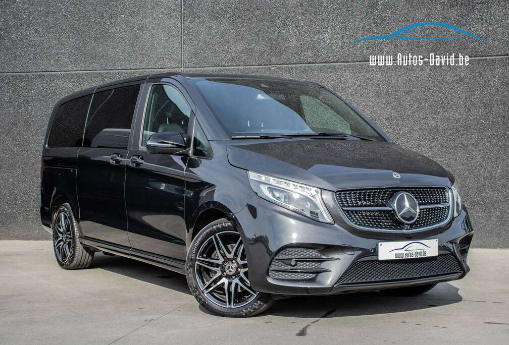 Mercedes-Benz V300d Combi AvantGarde Aut. Dubbel Cabine 5 Zitpl. LICHTE VRACHT / HISTORIEK / AMG LINE / SPORTZETELS / 360° CAMERA