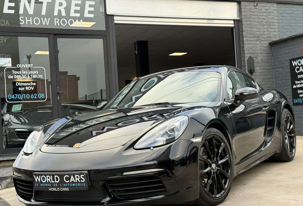 Porsche 718 2.0 Turbo PDK EXHAUST BLIS NAVI FULL HISTO.