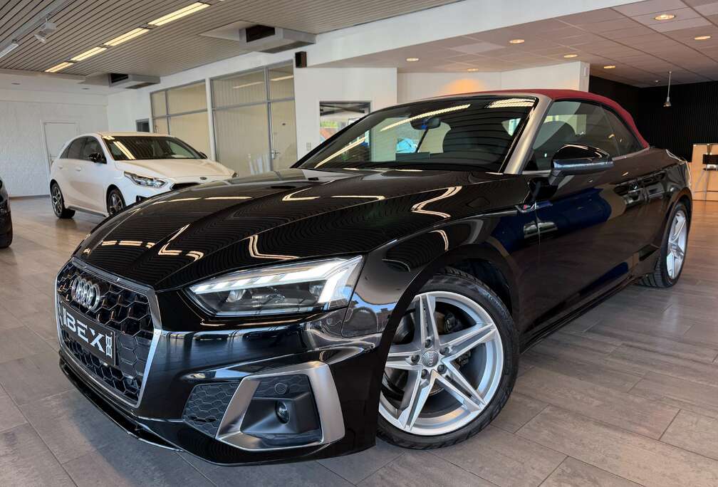 Audi Cabriolet*COCKPIT* S-LINE*1ERPROP*GARANTIE12MOIS*BOITEAUTO*CUIR*LED*JA*FULLOPTIONS*