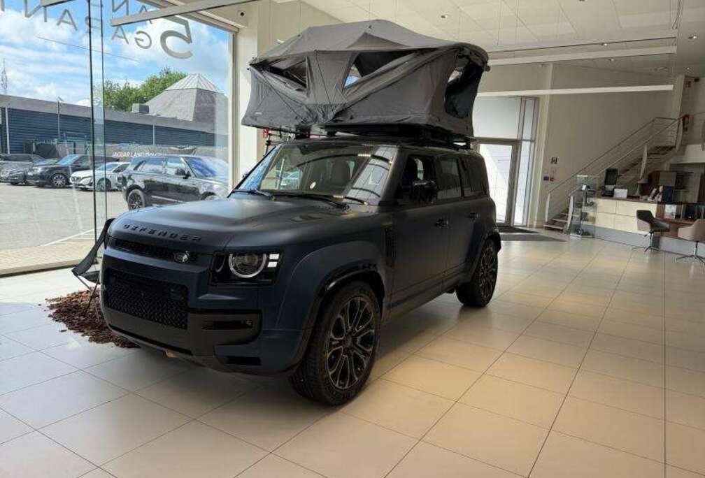 Land Rover 110 P635 OCTA Sargasso Blue Satin PPF