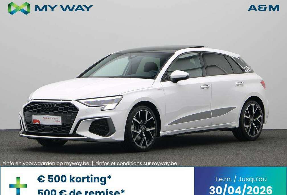 Audi Sportback S-LINE 30 TDI 116 PK S-TRONIC AUTOMAAT - PANO