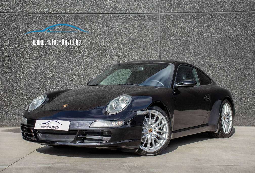 Porsche 997 Carrera 3.6i Manueel 325PK/ HISTORIEK / PASM / APPLE CARPLAY / ZETELVERWARMING / AIRCO / OPEN DAK / SPOILER