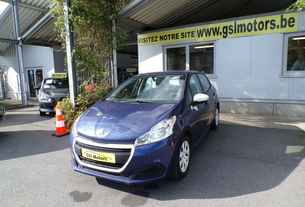 Peugeot 1.6HDi 75cv 5 Portes Bleue 01/2017 Airco Bluetooth