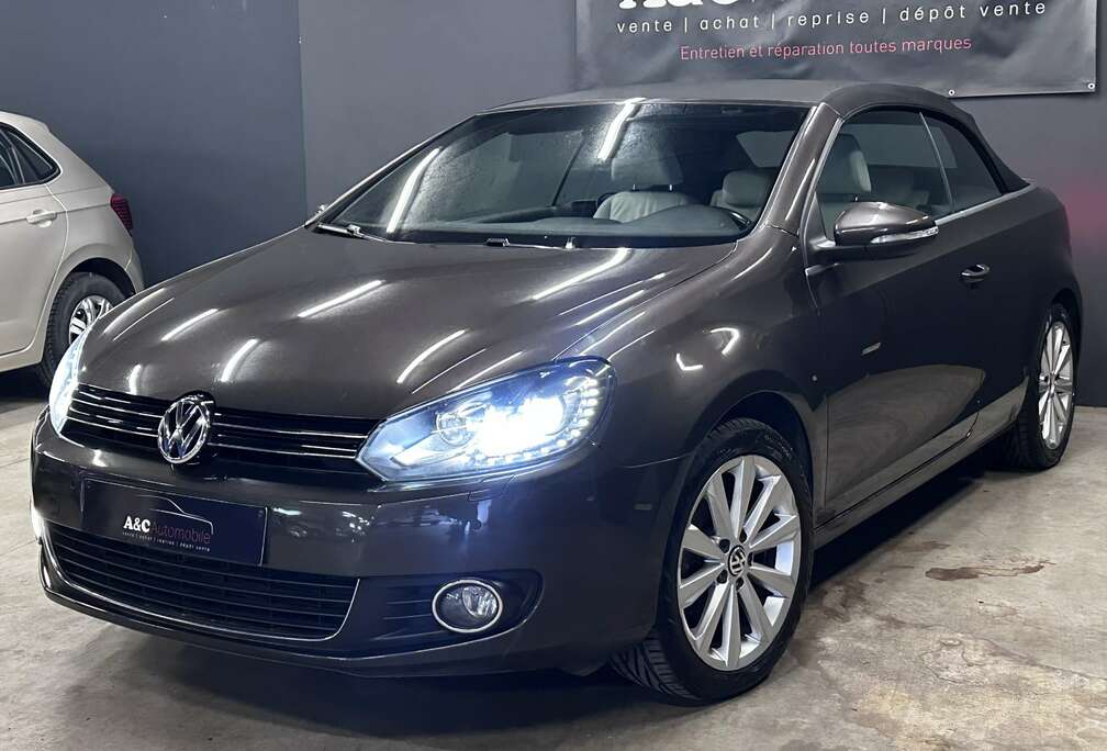 Volkswagen Golf Cabriolet 1.2 TSI Xenon - Cuir -