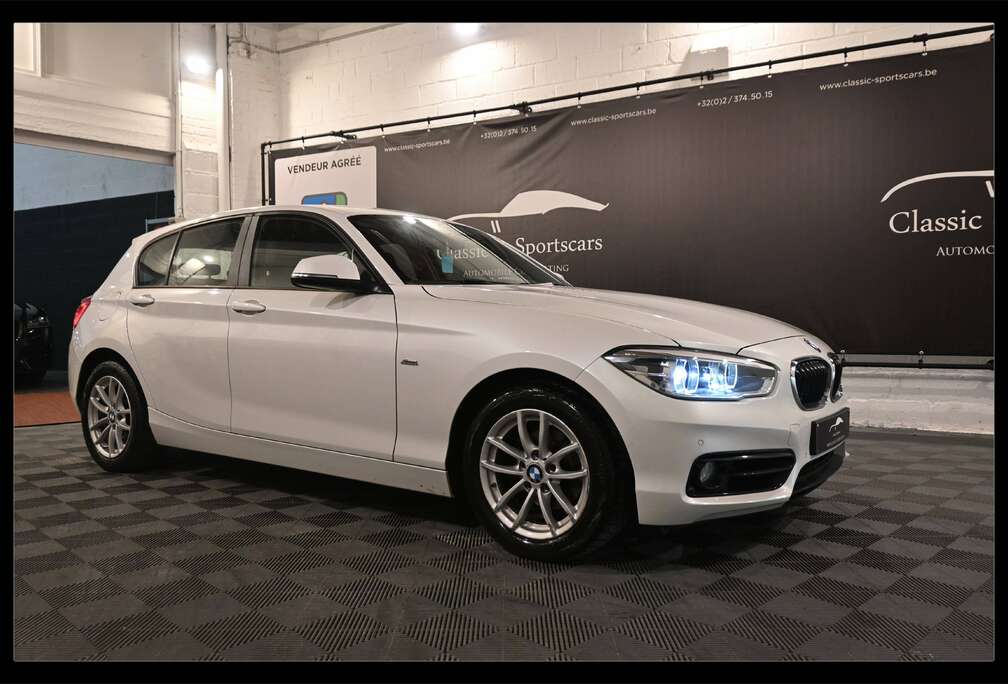BMW 118iA AUTOMATIQUE SPORT FACELIFT  / XENON / LEDS / CUIR / BLUETOOTH / PDC