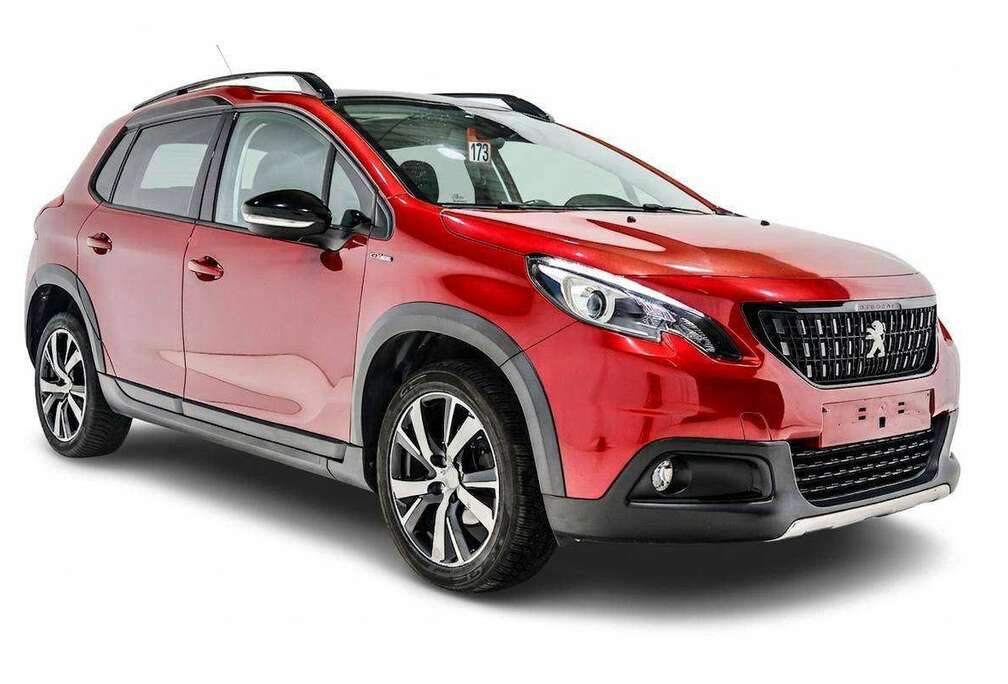 Peugeot 2008 1.6 BlueHDi GT Line S-Toit Pano-Clim Auto-Régu/Limiteur de Vitesse-Gps-Rad Ar-Android/Apple Car Auto-Vc-Vé-Ja17-Carn