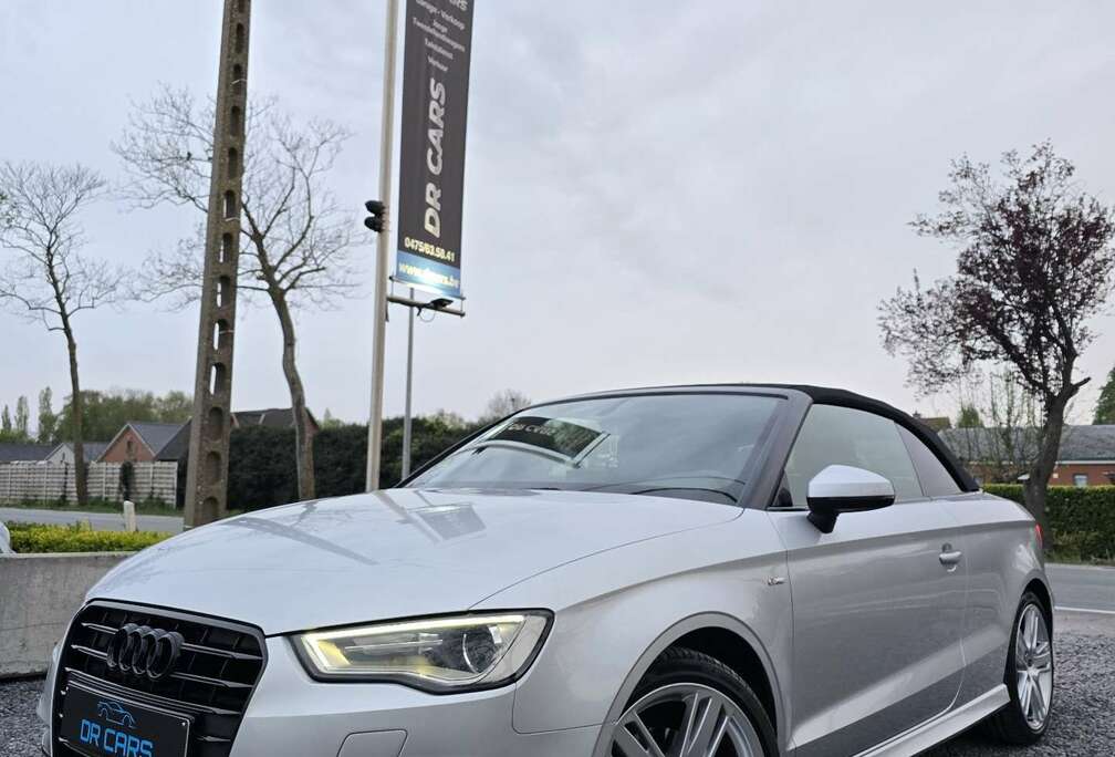 Audi Cabriolet 1.4 TFSI-S line-Sport-seats