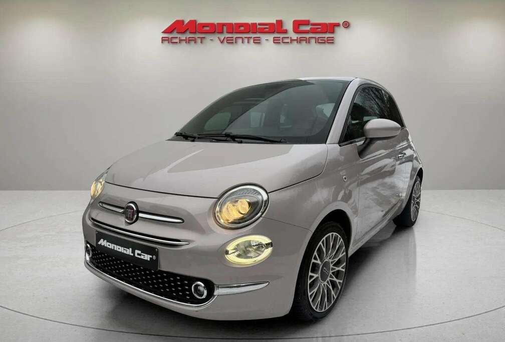 Fiat 500 1.2i Lounge *Toit Pano*CarPlay*Garantie 1 an*