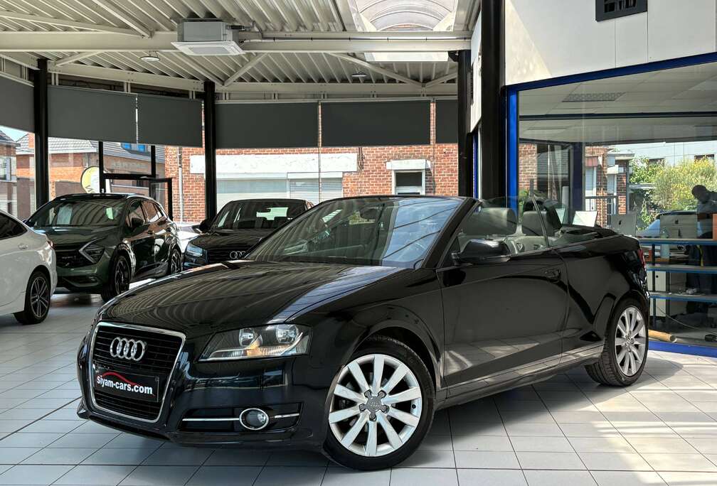 Audi A3 Cabriolet 1.6 TDi *CUIR * PDC * JANTES * 1ER PROP *