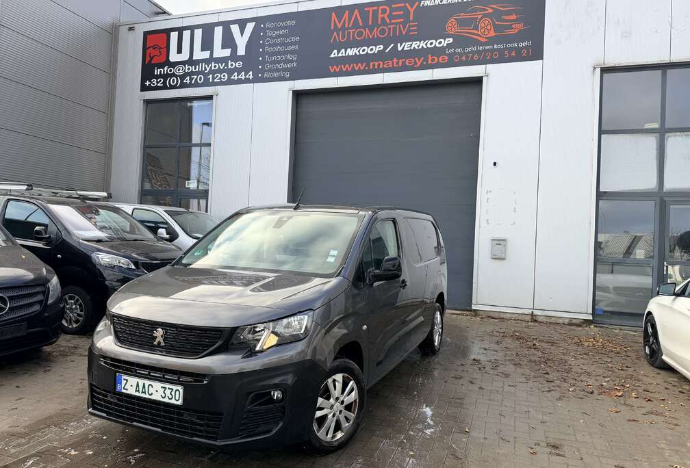 Peugeot Partner 1.5 BlueHDi 100 L2 Asphalt camera 3zit