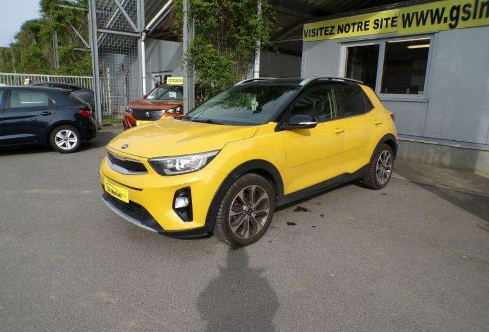 Kia 1.0TGDi 120cv jaune 03/19 83814km Airco GPS Cruise