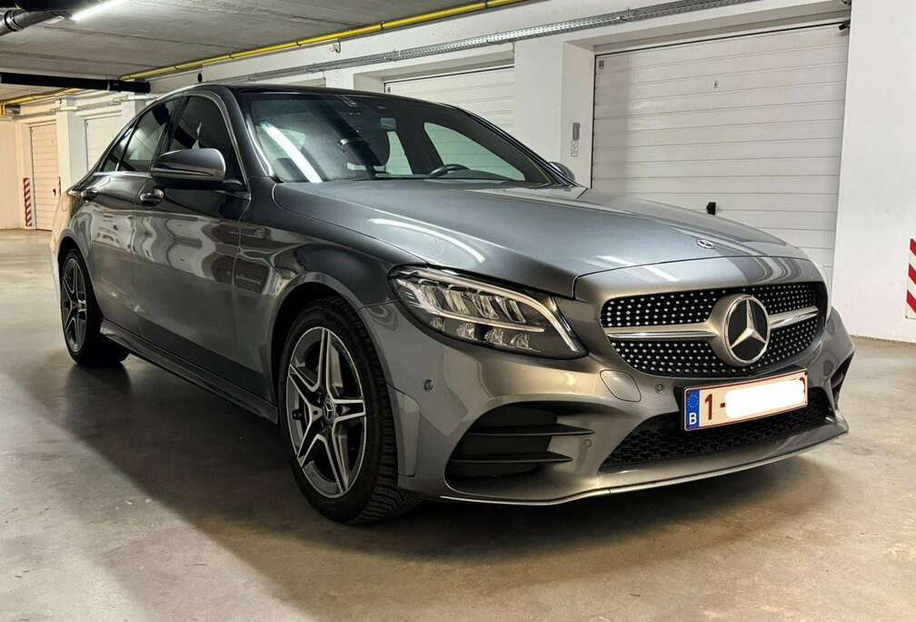 Mercedes-Benz C 200 d AMG Line berline (W205 facelift, 2019, 160 pk/118 kW, 9G-Tronic, panoramadak + digitale cockpit)