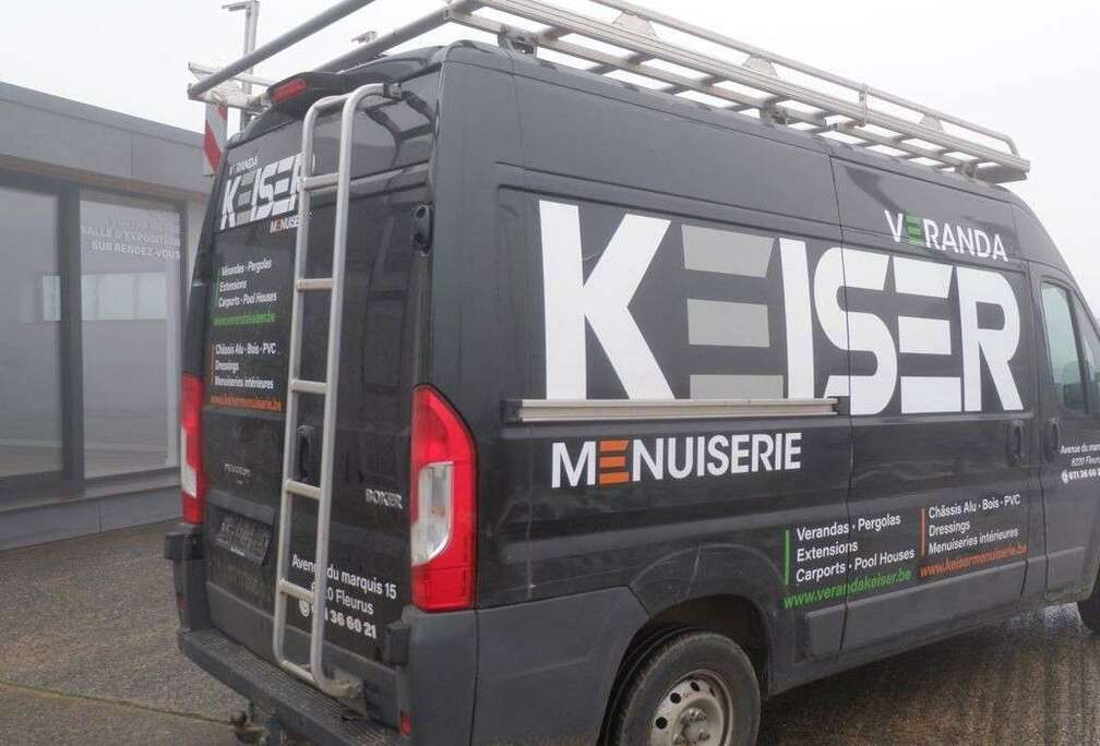 Peugeot 2.2 HDi L2H2 semi-vitré/halfgesloten