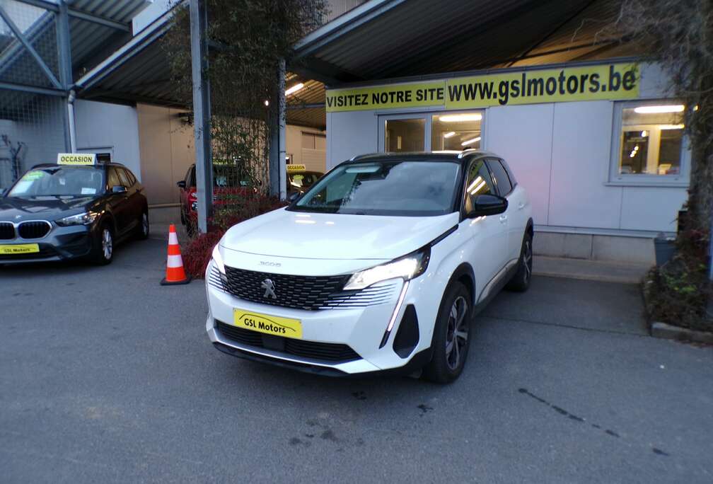 Peugeot Garanti 3ans 1.2 130cv Blanc 12/21 12.287km Airco