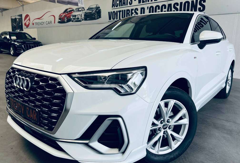 Audi Sportback 35 TFSI S line S tronic+CARPLAY+LED+CUIR+CARNET+GARANTIE