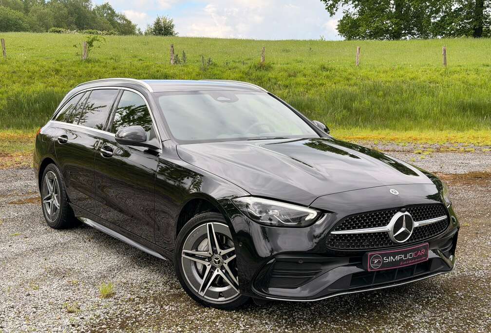Mercedes-Benz C Break 300 de PHEV AMG Line (230 kW)-CARPLAY-CAM-CUIR-ACC-GARANTIE MERCEDES-BENZ