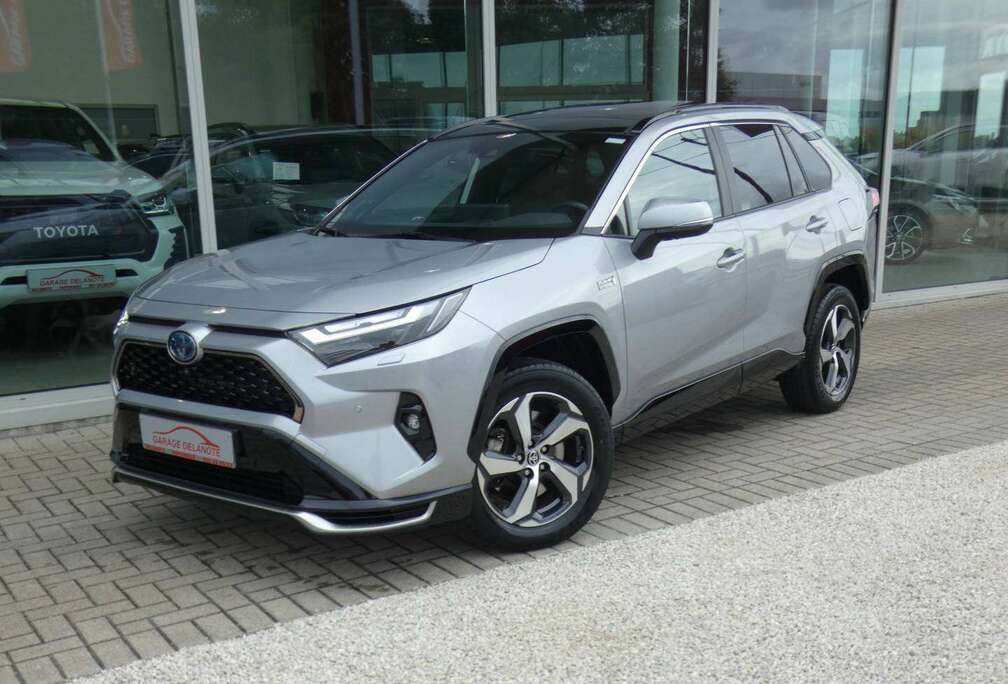 Toyota *PLUG-IN* AWD +PANO/OPEN DAK +TREKHAAK +LEDER +JBL +Head-up display +Dodehoek +Zetelverwarming V&A