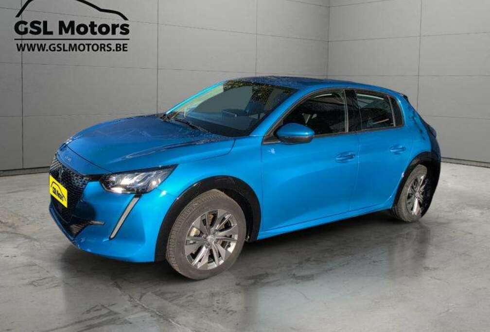 Peugeot 50KWh 136cv Automatique Bleu 01/21 25153km Airco