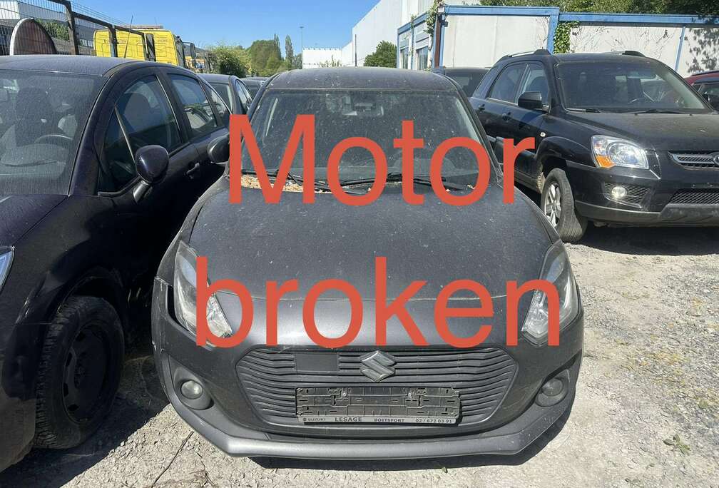 Suzuki Swift 1.0 Turbo. MOTEUR CASSER