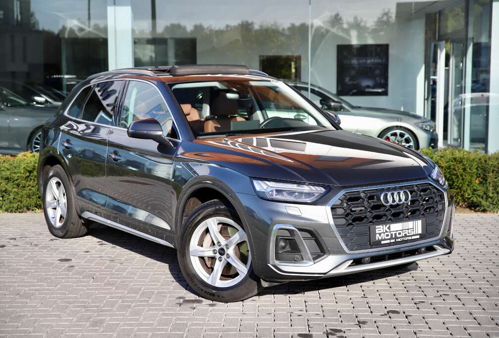 Audi 50TFSIe Quattro PHEV S-line - Trekhaak - Pano - Camera - Adaptive - LED - CarPlay - ...