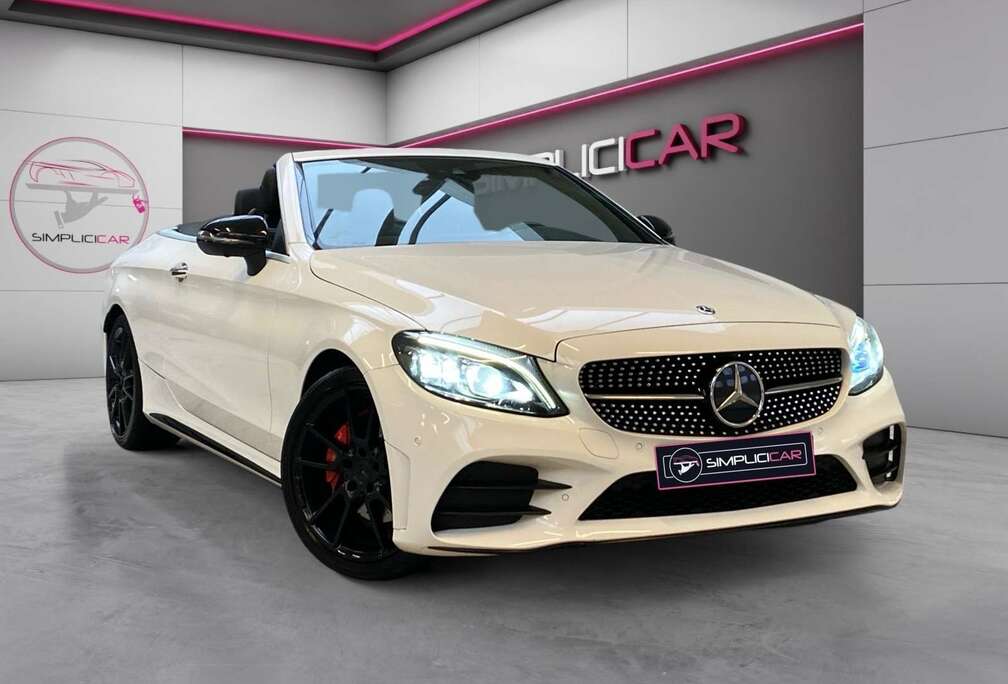 Mercedes-Benz Cabriolet C 200 D -AMG-SG.CHAUF-BURMESTER-CUIR/ALC