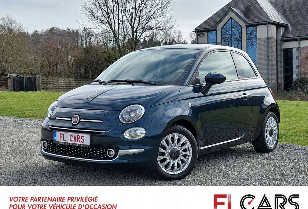 Fiat 500 1.0i 69cv Dolcevita, Garantie 12 mois GPS, Clim, Carplay...