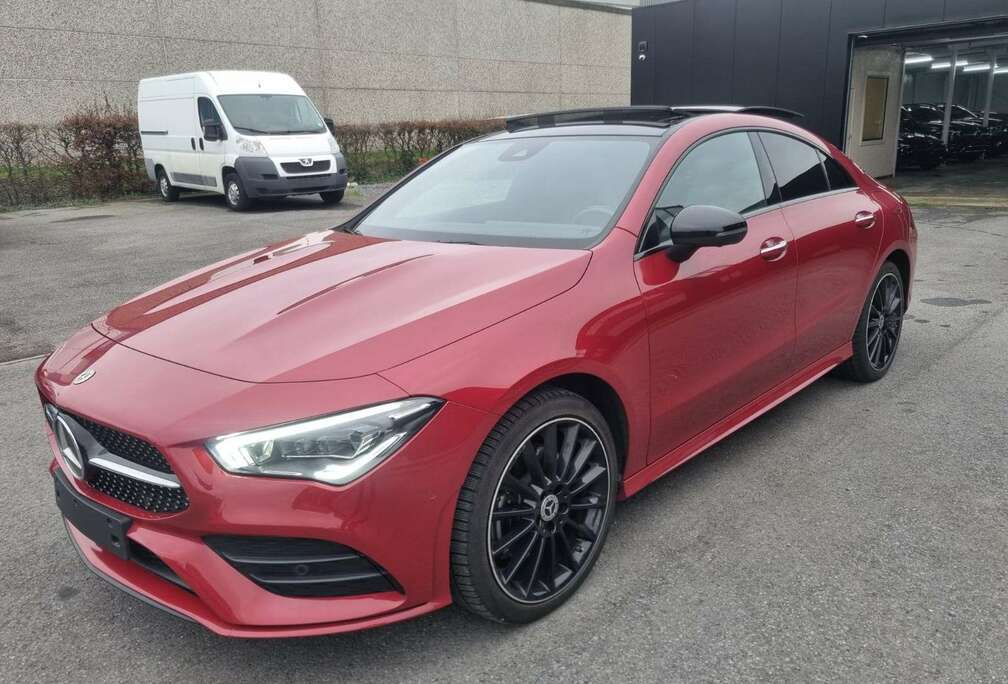 Mercedes-Benz CLA 250e-AMG/Night PATAGONIA RED/LEATH/PANO- [BTW]