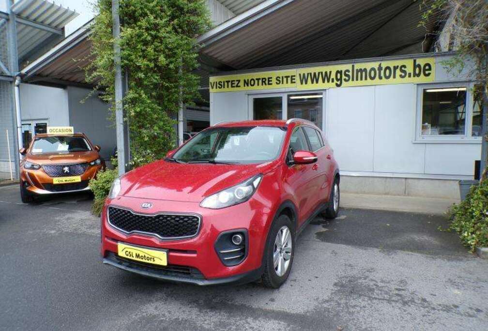 Kia 1.7CRDi 115cv rouge 07/18 Airco GPS Camera Cruise
