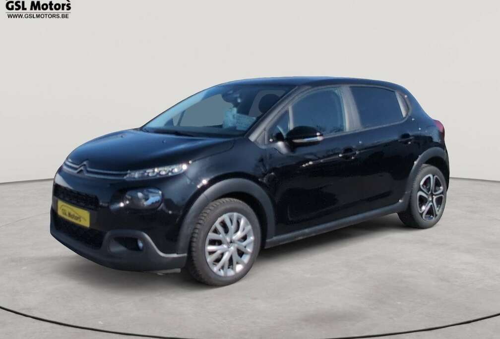 Citroen 1.5BlueHDi 100cv noir 05/19 Airco GPS Cruise Radio
