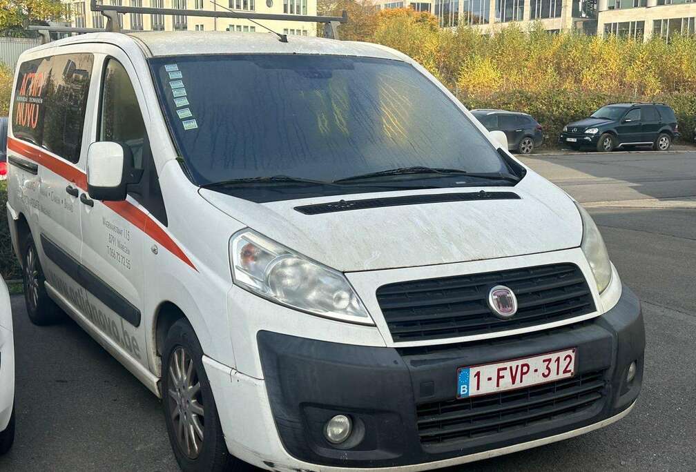 Fiat Scudo 2.0l double cabine 2008 PAS DE CLEFS