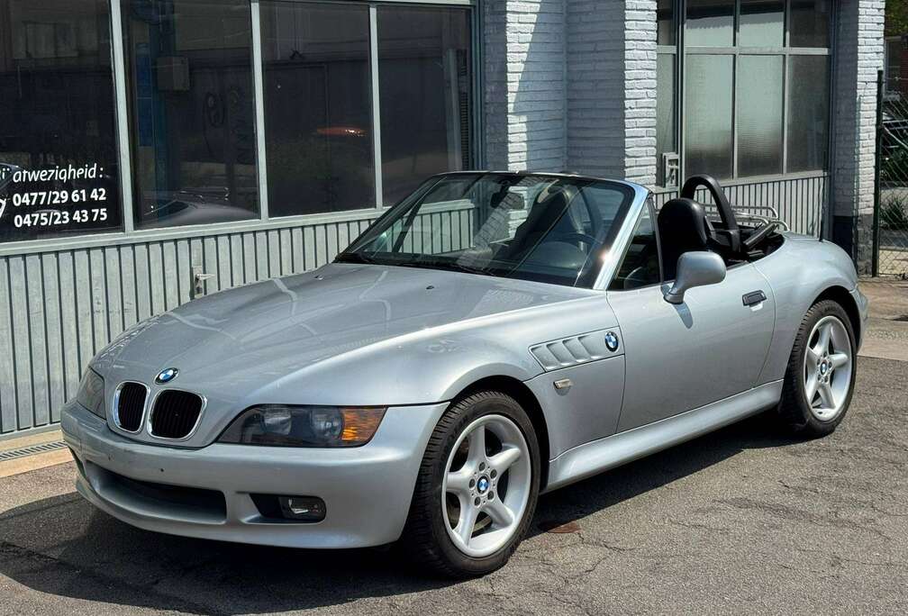 BMW 1.9i  140 cv Roadster Phase1 Cuir 93.000kms 7x BMW Z3 de stock
