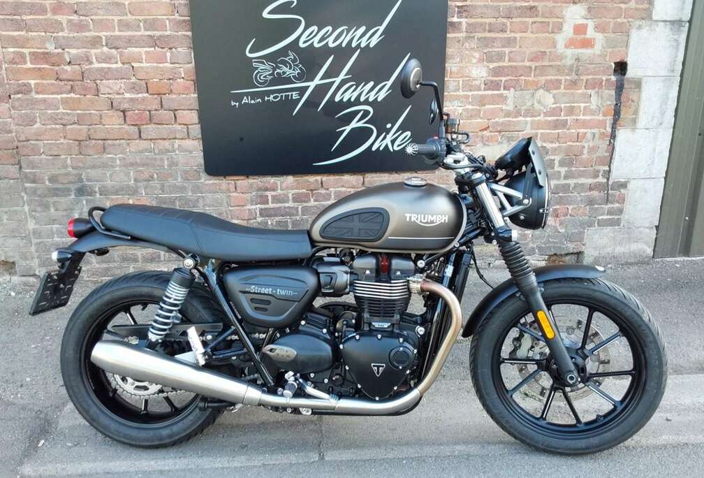 Triumph STREET TWIN ETAT NEUF, GARANTIE 1 AN, 7995 EUR
