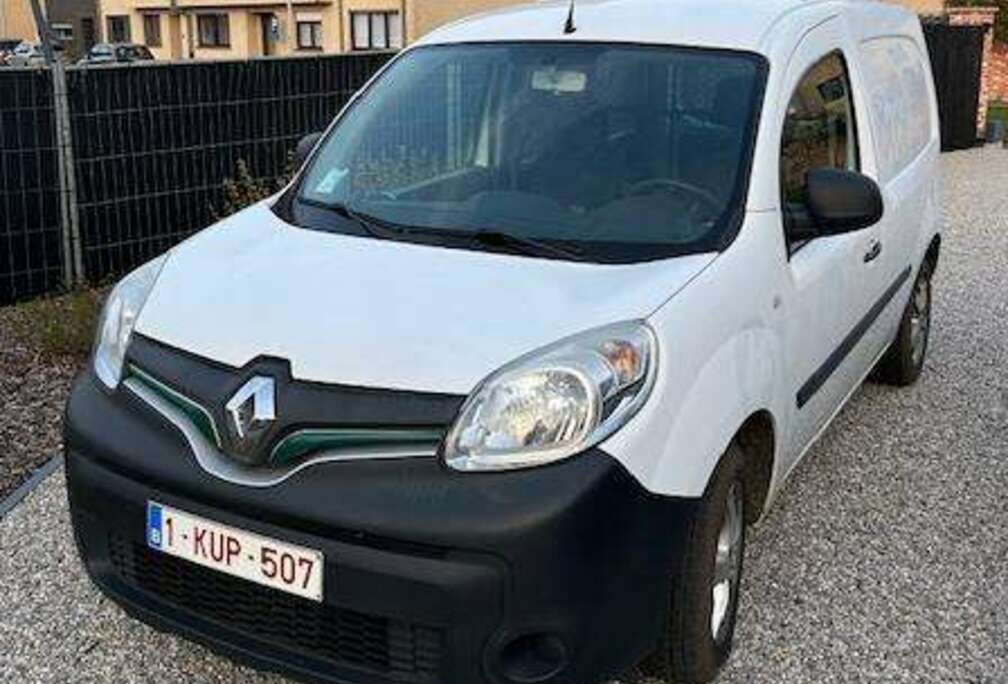 Renault 1.2 benzine, Airco, trekhaak, neerklapbare passagierszetel