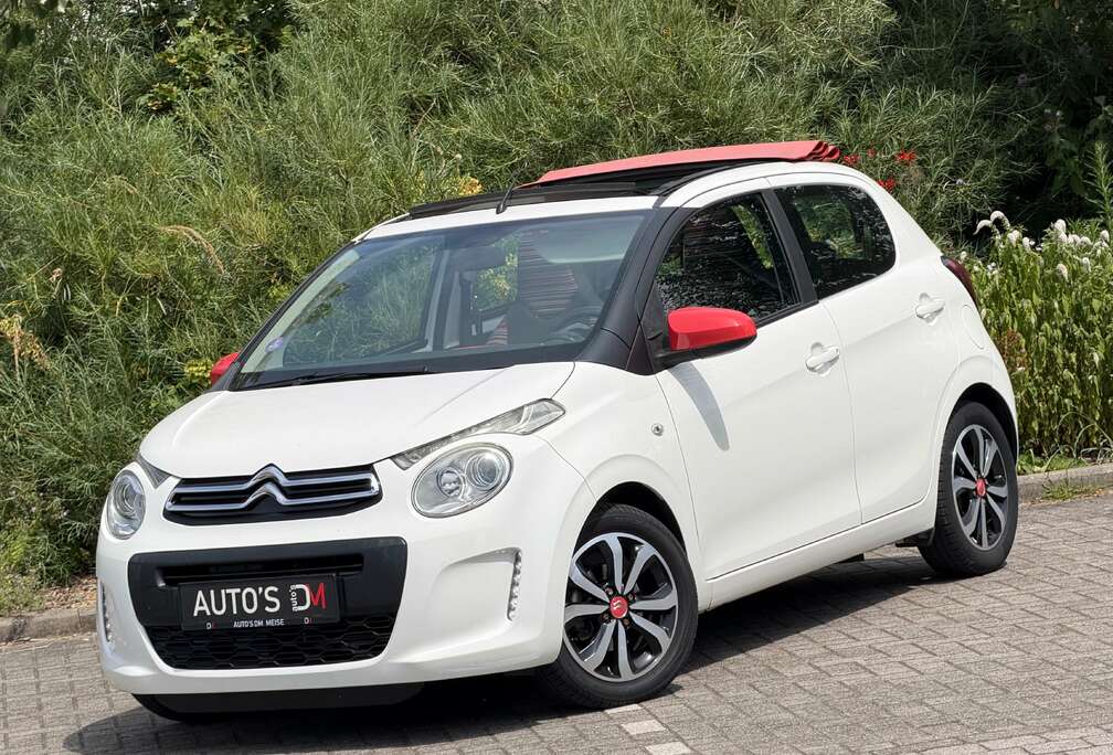 Citroen C1 1.2i PureTech Airscape Feel open dak, Airco