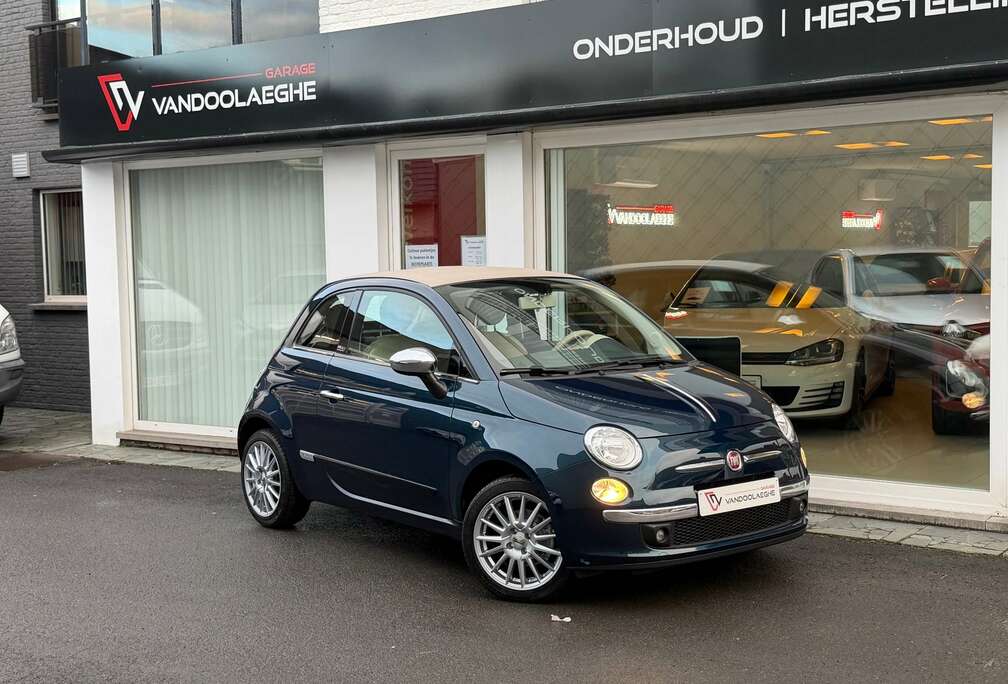 Fiat 500 C Cabrio 1.2 8V Airco - Alu velgen - PDC