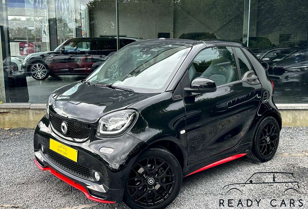 Smart 0,9 CABRIO*PACK BRABUS*CUIR*CAM*SIEG CHAUFFANT*CARPLAY*CARNET SMART*GARANTIE