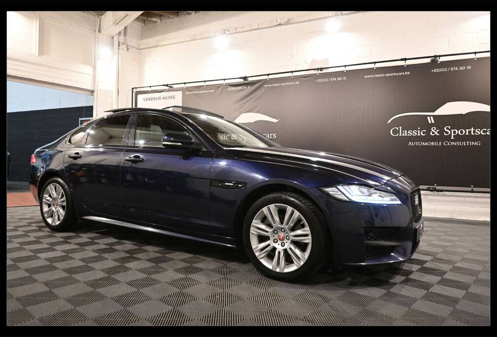Jaguar XF 2.0 D AWD R-SPORT / PANO / CAMERA / XENON / LEDS / PDC