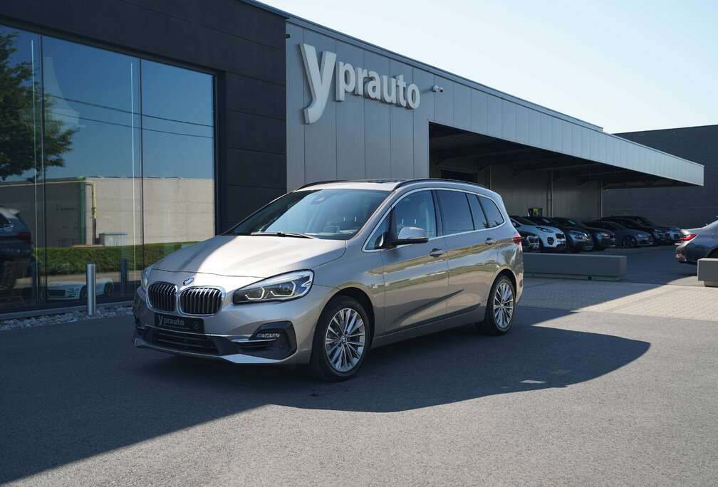 BMW Gran Tourer 216i luxury line Leder Camera Navigatie Apple carplay Android Privacy glas Verwarmde zetels Full led Head up