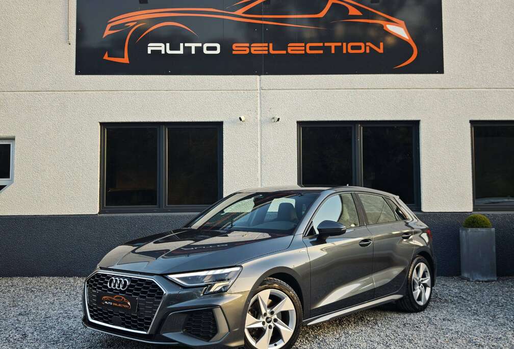Audi A3 Sportback 35 TDi S line S tronic I FULL LED DYNAMIQUES I 1ER MAIN I VIRTUAL COCKPIT +