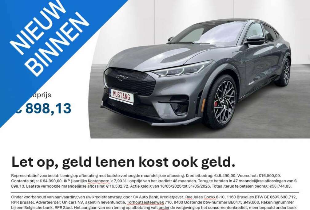 Ford 91kWh 358kW Extended Range GT AWD BTW-Wagen, Catal