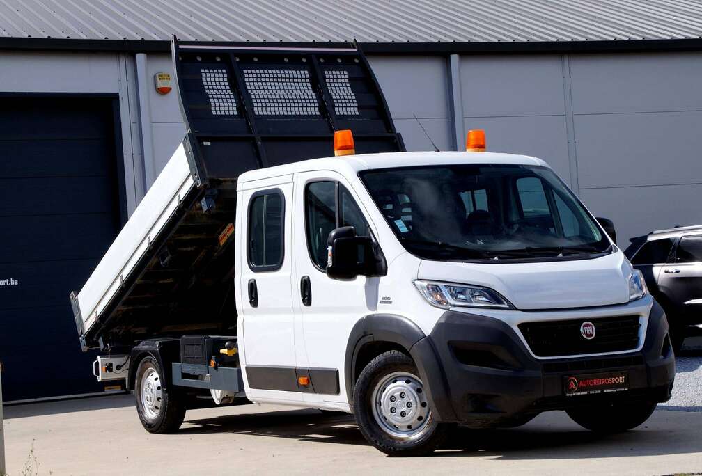 Fiat 2.3 Tri-Benne _Double Cabine _Utilitaire & Garantie✅