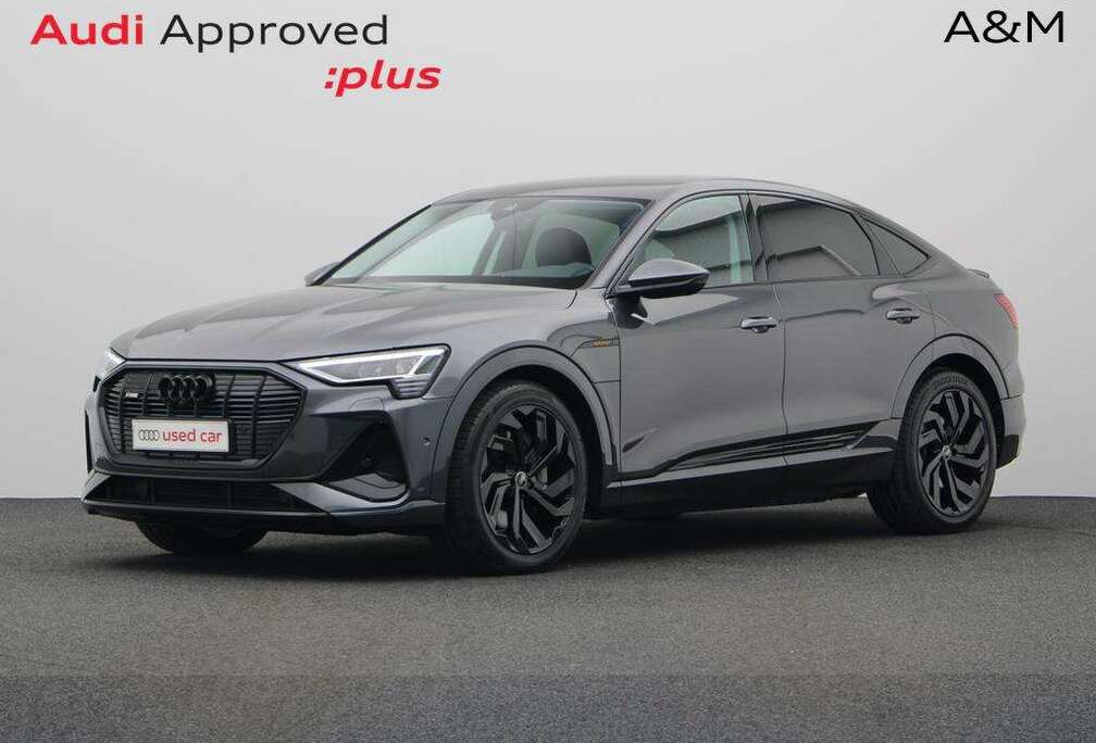 Audi Sportback S-LINE - 55 - 95 KWH - 408 PK - QUATTRO