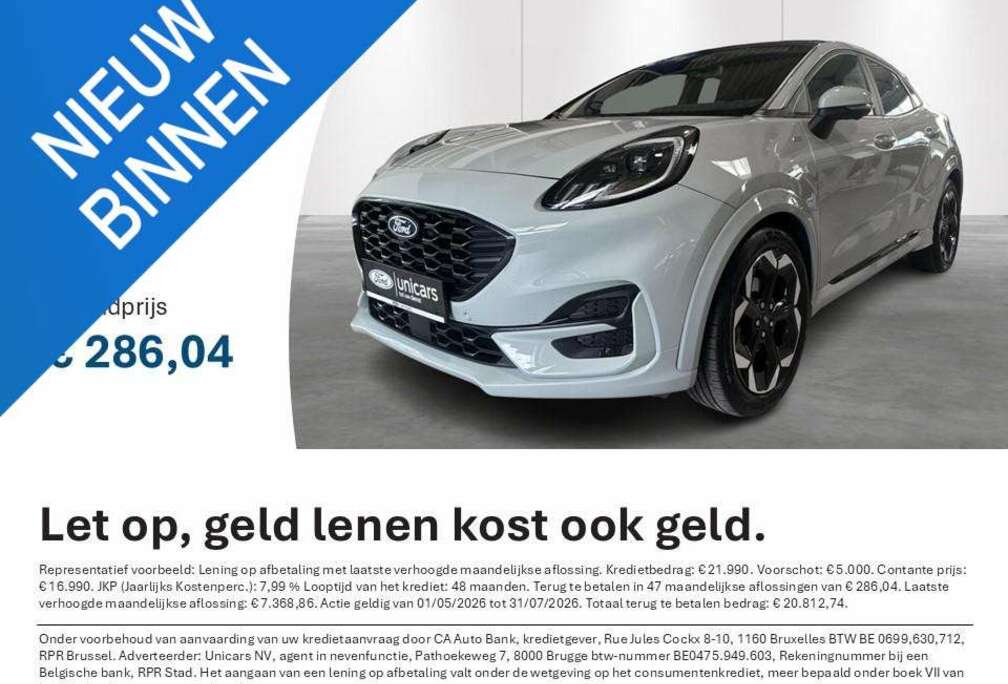 Ford 1.0i Ecoboost mHEV 92kW ST-Line X