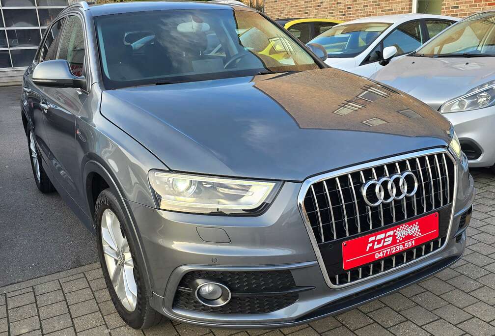 Audi Q3 2.0 TDi S line 1ER PROPRIETAIRE  CAR PASS