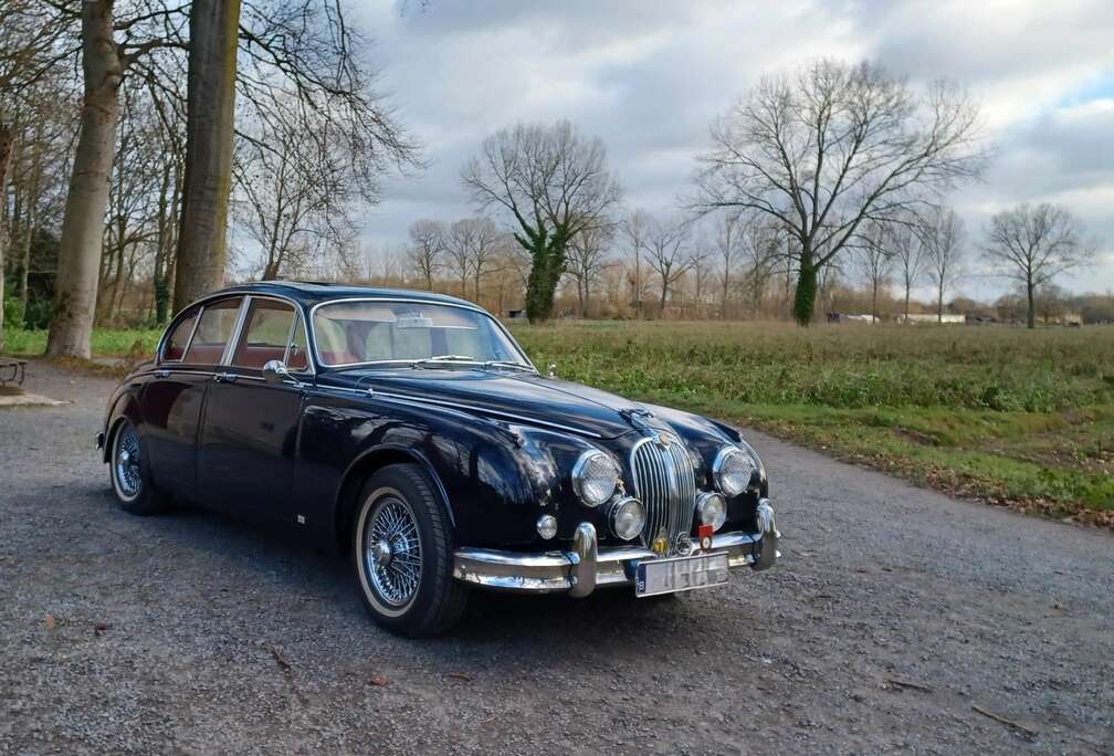 Jaguar TOP Jaguar MK2 3.8 manual overdrive 1961open dak