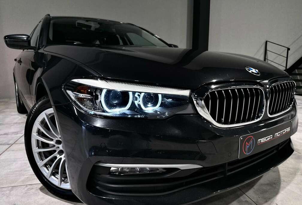 BMW 520dAS 163CV B.AUTO H&K NAVi CUiR CRUiSE CLiM JA18