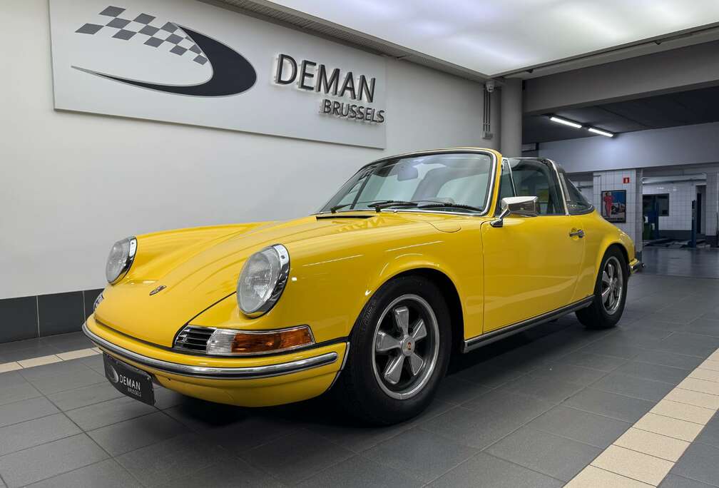 Porsche T Targa  2.0 - Série B- 1969 - Certif. Porsche