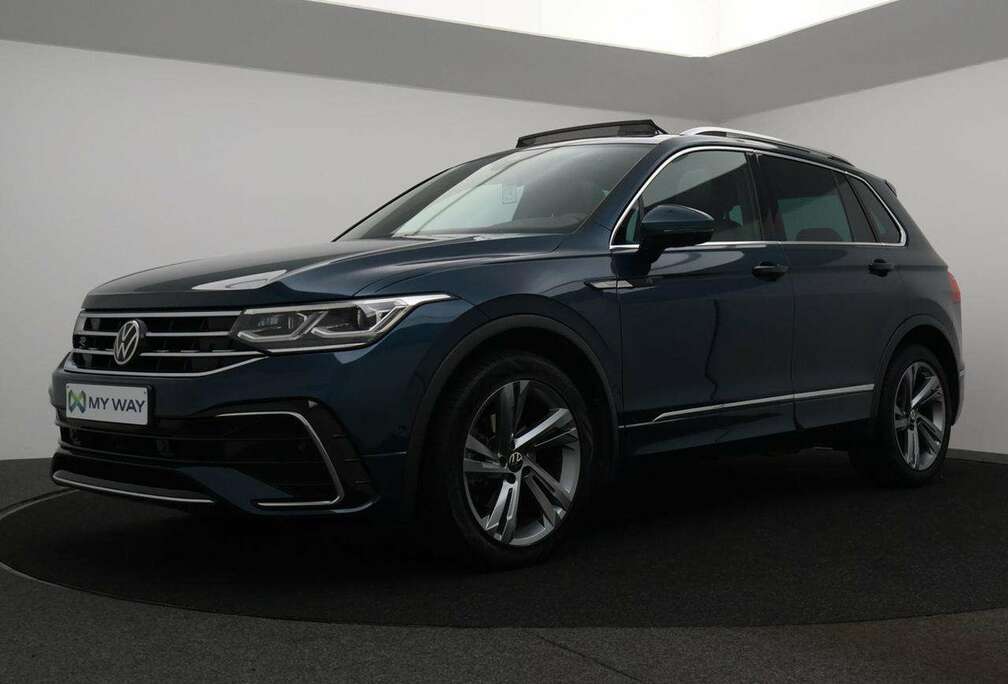 Volkswagen Tiguan 2.0 TDI SCR R-Line Business Premium DSG 150PK *TREKHAAK*PANO*ZETELVERWARMING*CAMERA*NAVI*ACC*PDC*...*