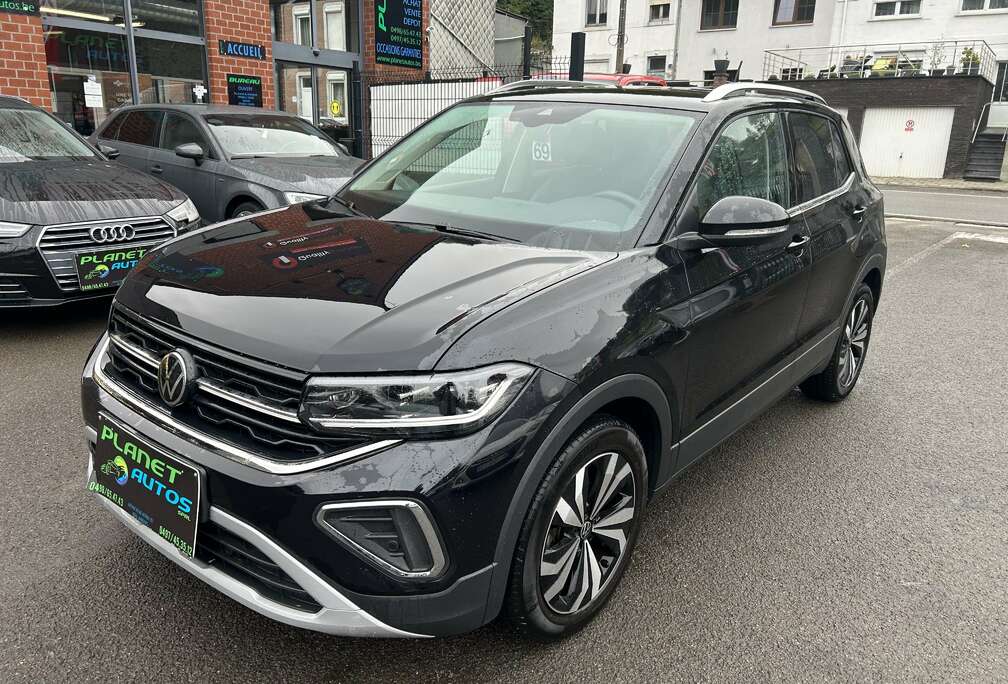 Volkswagen T-Cross 1.0 TSI 115 CV  5 PORTES BLUETOOTH GPS VIA APPLICATION AIRCO SIEGE CHAUFFANT GARANTIE 12 MOIS